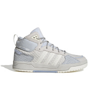 adidas neo 100DB Mid 防滑耐磨 中帮 板鞋 男女同款 蓝灰白 GZ2581