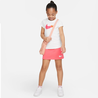 NIKE耐克 儿童速干运动时尚短袖T恤和短裙套装 FQ6904-894