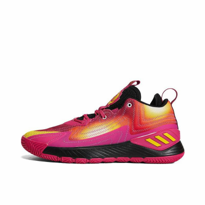 adidas D Rose Son Of Chi 2 罗斯 减震防滑耐磨 低帮 实战篮球鞋 紫红橙 HP9904