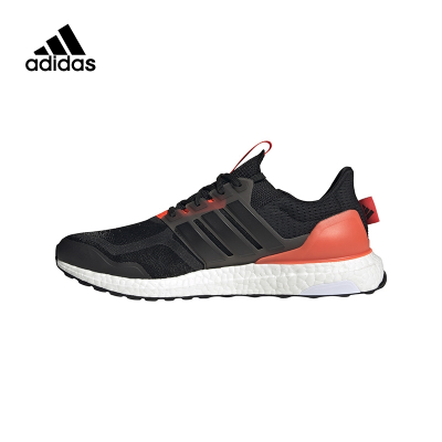 adidas Ultraboost Dna Mono 黑 舒适减震耐磨 低帮运动跑步鞋GX3078