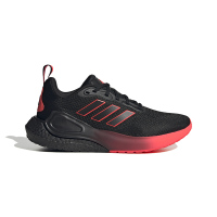 adidas Alphalava boost 防滑耐磨轻便 低帮 跑步鞋 男女同款 黑红 IF0178