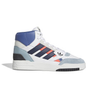 adidas originals Drop Step SE 舒适耐磨休闲板鞋 男女同款 白蓝 GV9448