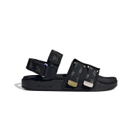 adidas originals Adilette 4.0 休闲运动凉鞋 黑 GX2185