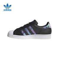 adidas originals Superstar 女款 黑白紫 GZ5216