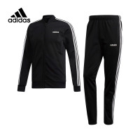 Adidas 阿迪达斯男装新款立领外套夹克运动长裤训练套装两件套 DV2448