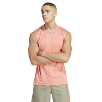 adidas 速干训练运动健身 运动背心 男款 珊瑚粉 IB9058
