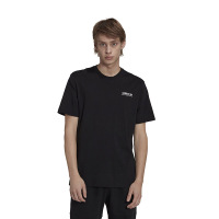 adidas originals 字母Logo印花圆领短袖T恤 男款 黑色 送男友 HK5010