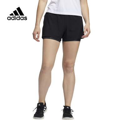 adidas Trng Shor H.rdy 运动跑步训练短裤 女款 黑色 GM2778