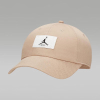 NIKE 耐克男女同款百搭棒球帽 Jordan 卡其色大檐遮阳运动帽 FD5181-200