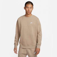 Nike耐克男子卫衣2023秋冬针织加绒运动休闲圆领套头衫BV2663-247