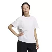 阿迪达斯运动白T恤女短袖2022夏季新款健身跑步半袖上衣GP0593