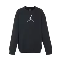 Nike耐克Jordan 男大童圆领上衣卫衣运动加绒针织休闲卫衣FZ6145-010