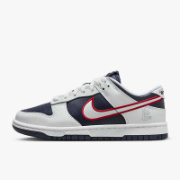 Nike耐克女鞋 Dunk Low四连冠白蓝红低帮耐磨休闲板鞋DZ2780-100