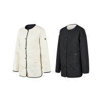 SKECHERS斯凯奇2024春季女舒适保暖户外两面穿棉服P124W001-02SB