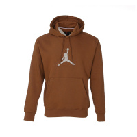 nike耐克冬新款男子JORDAN抓绒卫衣运动休闲连帽套头衫FD7466-281