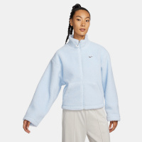 NIKE耐克2023冬新款女装仿羊羔绒保暖拉链立领夹克外套FV4009-423
