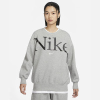 Nike耐克PHOENIX上衣女加绒圆领运动衫新款保暖卫衣FN3655-063