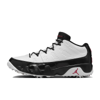 耐克 Air Jordan 9 Golf AJ9 低帮黑白复古篮球鞋 FJ5934-100