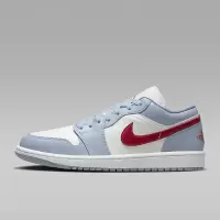 耐克女鞋Air Jordan1 Low蓝白红AJ1低帮复古运动篮球鞋DC0774-164