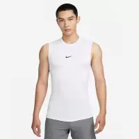 耐克DRI-FIT运动速干背心球衣圆领夏季运动跑步无袖T恤FB7915-100