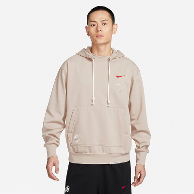 Nike耐克运动卫衣STANDARD ISSUE男速干篮球套头加绒连帽衫FZ9041-126