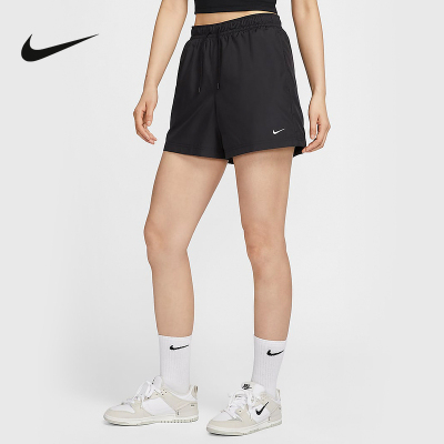 耐克(NIKE)2024女舒适户外休闲百搭运动中裤短裤FV7558010