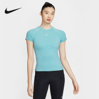 耐克 NIKE 2024秋女时尚舒适透气休闲运动短袖针织衫 FV7843-464