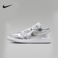 耐克 NIKE Air Jordan 1 Low AJ 液态银复古低帮运动篮球鞋女鞋 FN5030-001