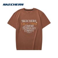 SKECHERS|(待检)2024秋中性短袖针织衫 L324U028-046K