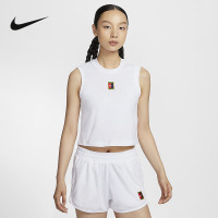 耐克 NIKE 秋季女士新款简约透气百搭休闲运动短袖背心 FQ2274-100