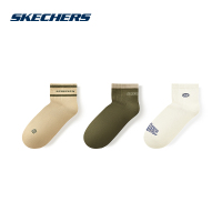 SKECHERS|(待检)2024秋中性短袜 L324U011-047C