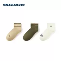 斯凯奇(Skechers)2024秋中性舒适百搭日常运动休闲运动袜