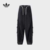 阿迪达斯 (adidas)2024秋女梭织潮流时尚舒适休闲运动长裤 JY4514