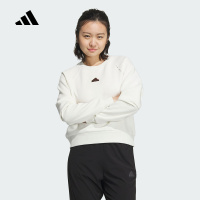 阿迪达斯(adidas)2024女舒适户外休闲百搭运动卫衣套头衫JJ1109