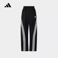 阿迪达斯 (adidas)2024秋女针织潮流时尚舒适休闲运动长裤JV9943