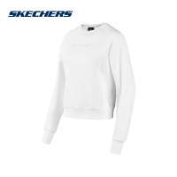 斯凯奇(Skechers)2024秋女舒适百搭日常运动休闲运动卫衣套头衫