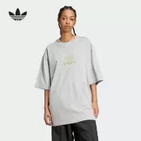 阿迪达斯(adidas)2024女舒适户外休闲百搭运动T恤JM9248