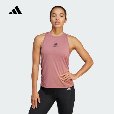 阿迪达斯 (adidas)2024秋女潮流时尚运动休闲背心 JJ3151