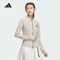 阿迪达斯 (adidas)2024秋女针织潮流时尚舒适运动休闲夹克 JJ1116