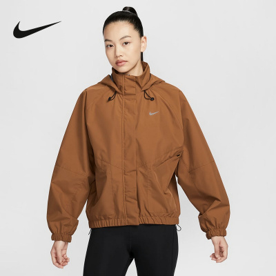 耐克(NIKE)2024秋女日常百搭户外运动梭织夹克FB7493-281