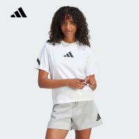 阿迪达斯(adidas)2024秋女舒适百搭日常运动休闲运动T恤