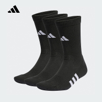 阿迪达斯 (adidas)|(待检)2024冬中性三双装袜子 IC9521