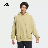 Adidas阿迪达斯男女情侣款2024秋季运动休闲连帽卫衣套头衫JI6637