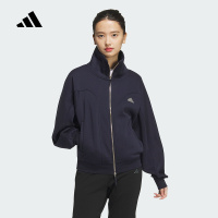 adidas阿迪达斯女子秋季新款加绒保暖立领休闲外套夹克 JJ3567