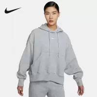 耐克(NIKE) PHOENIX女OVERSIZE风套头加绒连帽衫秋季卫衣 DQ5859-063