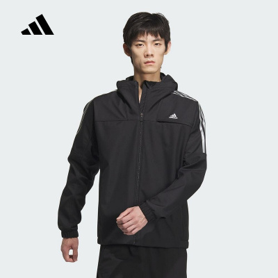 阿迪达斯(adidas) 2024冬男潮流时尚百搭梭织夹克 JG8515