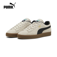 彪马(Puma)24秋季新款低帮透气学生黑武士翻毛皮休闲鞋滑板鞋396451-09