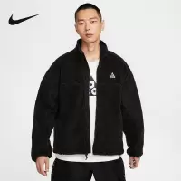 耐克(NIKE) 2024冬男子时尚潮流百搭羊羔绒夹克 FV8654-010