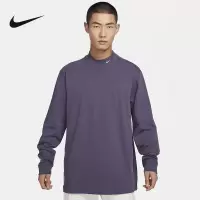 Nike/耐克Sportswear男士宽松运动休闲长袖企领T恤FV4035-573