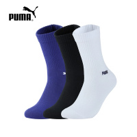 彪马|(待检)2024冬中性中袜(三对装) 938413-06